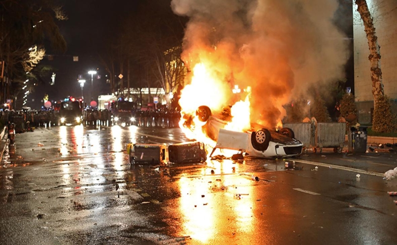 В Грузии освободили всех задержанных на протестах по административке