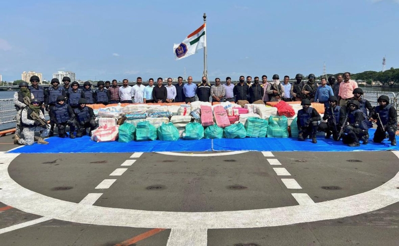 В Индии изъяли крупнейшую в стране партию метамфетамина