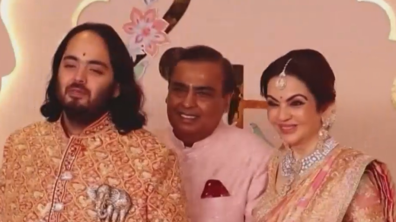 В Индии устроили свадьбу на $600 млн с Клинтон, дочкой Трампа и