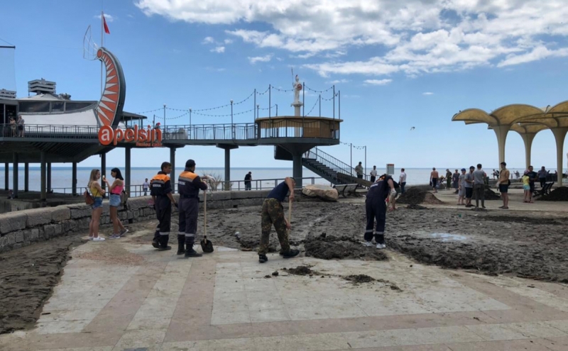 В Ялте нашли пропавшего во время потопа мужчину
