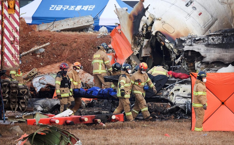 В Южной Корее нашли тела всех жертв самой крупной авиакатастрофы в