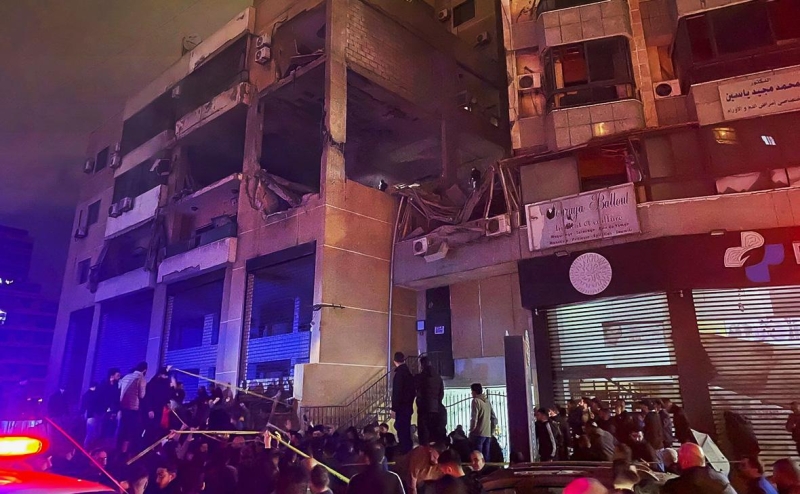 В южном пригороде Бейрута произошел взрыв в офисе ХАМАС