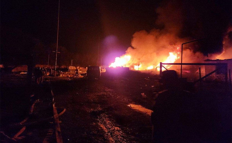 В Карабахе при взрыве на складе топлива погибли 125 человек