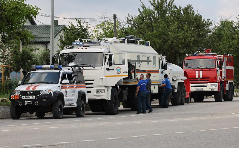 В Крыму объяснили эвакуацию после взрывов на полигоне перестраховкой