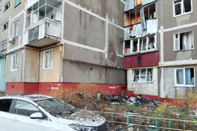 В Курске из-за атаки дрона повреждены 24 многоквартирных дома