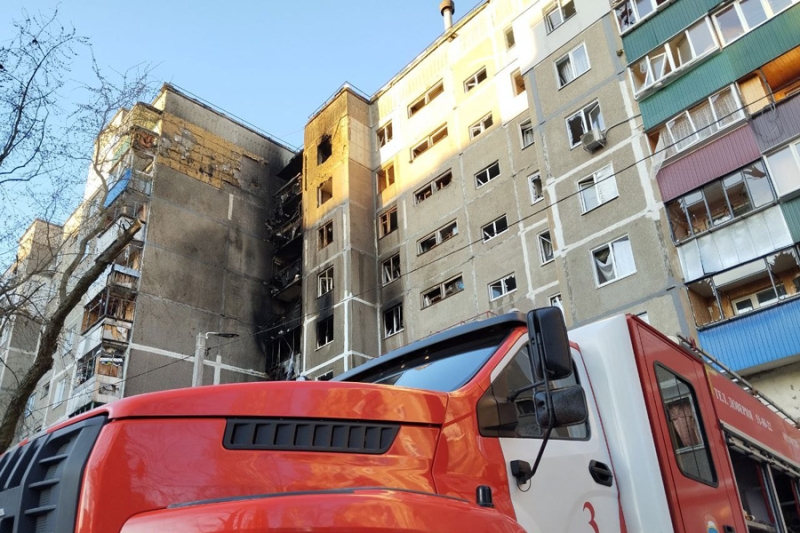 В Курске из-за атаки дрона повреждены 24 многоквартирных дома