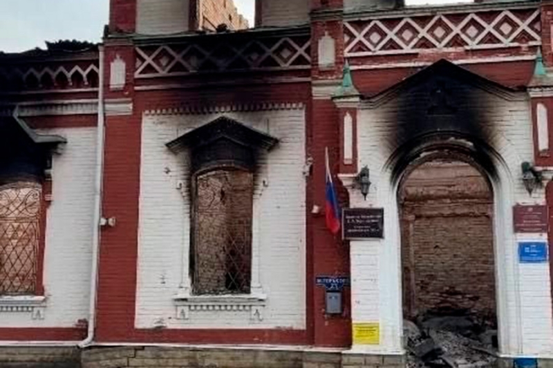 В Курской области при ракетном ударе разрушен музей