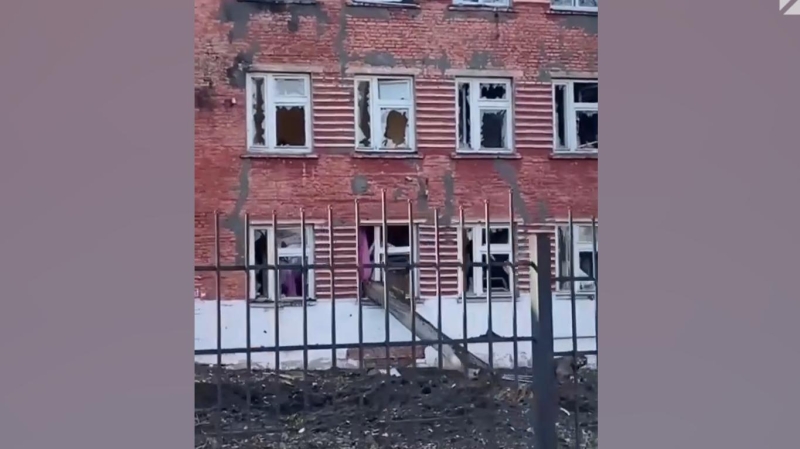 В Курской области ракета ВСУ попала в Дом культуры