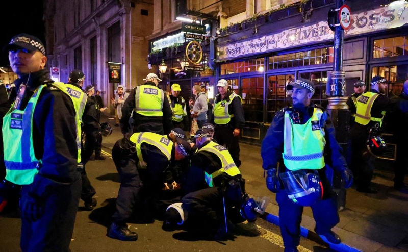 В Лондоне на акции в поддержку палестинцев арестовали более 120