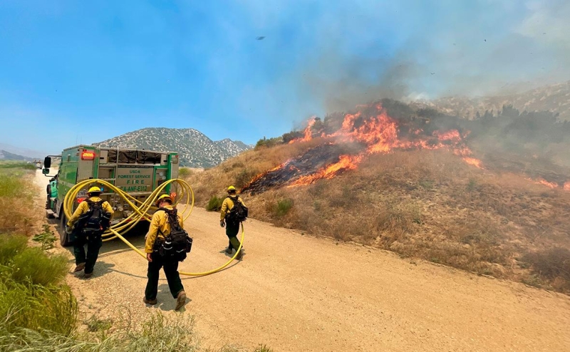В Лос-Анджелесе десятки тысяч человек покинули свои дома из-за пожара