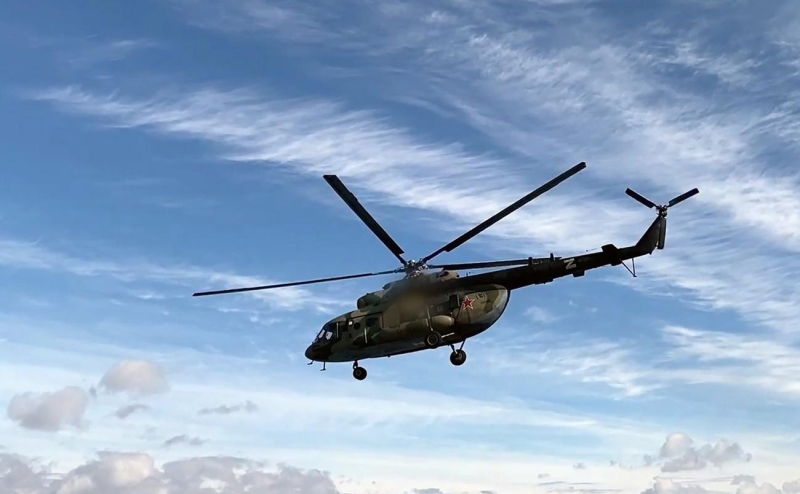 В Магаданской области разбился вертолет Ми-8