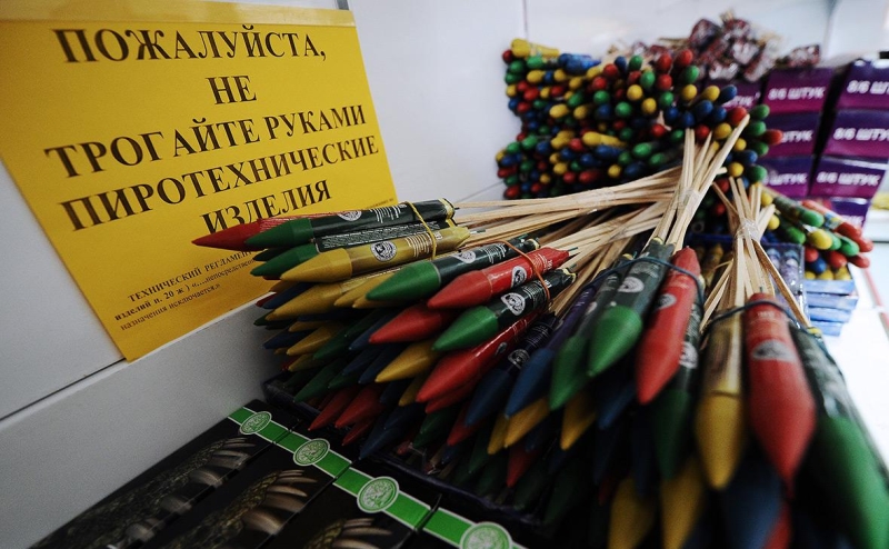 В Москве отменили фейерверки на Новый год