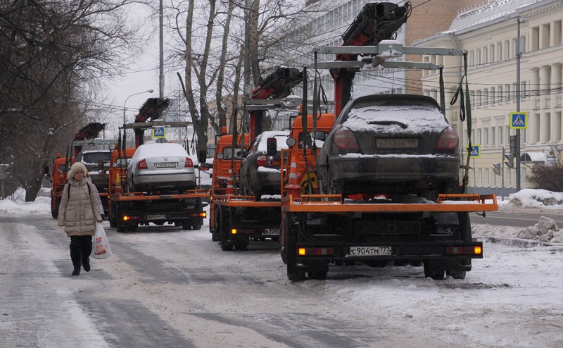 В Москве поднимут тарифы на эвакуацию автомобилей