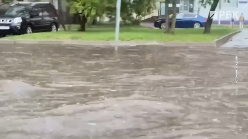 В Москве произошли сбои в движении транспорта из-за ливней