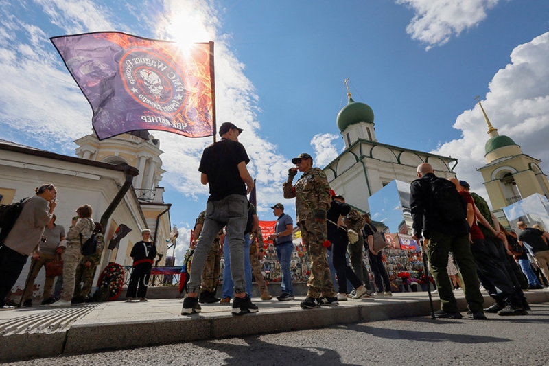 В Москве прошла акция памяти после гибели в Мали бойцов ЧВК &laquo;Вагнер&raquo;