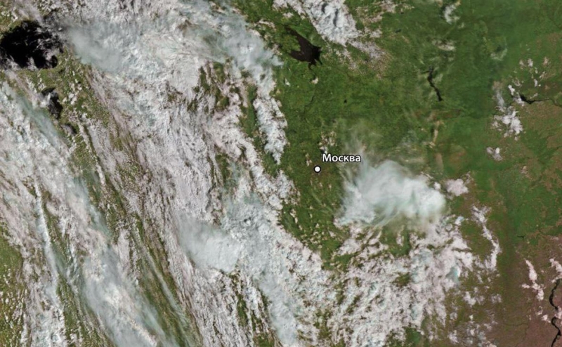 В Москву пришел сильный ливень. Видео