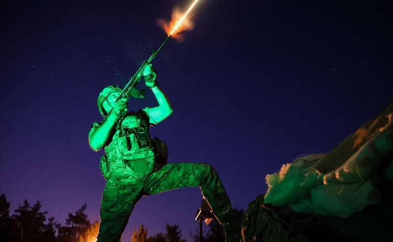 В ночном налете дронов были использованы воздушные шары