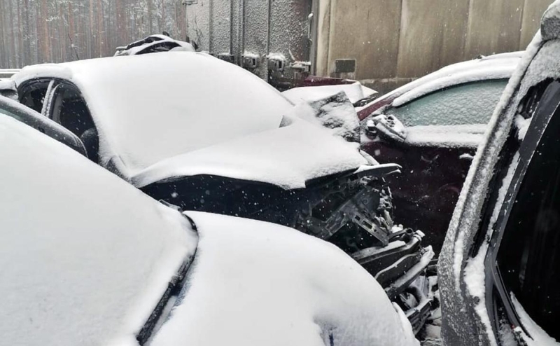 В Новгородской области начали проверку после ДТП с участием 41 машины