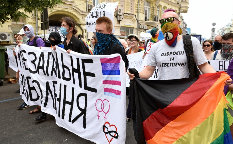 В Одессе в драке после ЛГБТ-марша пострадали 29 полицейских