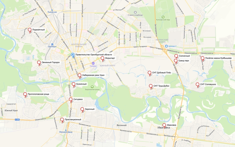 В Оренбурге затопило ЖК «Гранд парк»