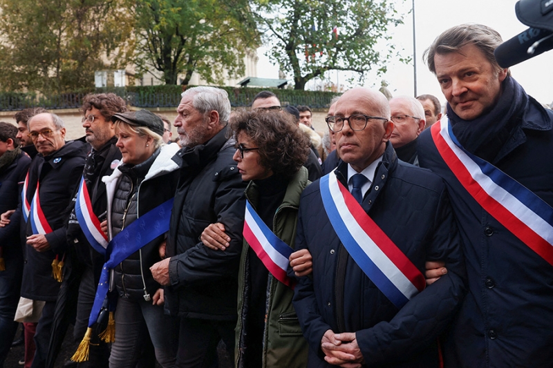 В Париже прошел крупнейший за последние годы марш против антисемитизма