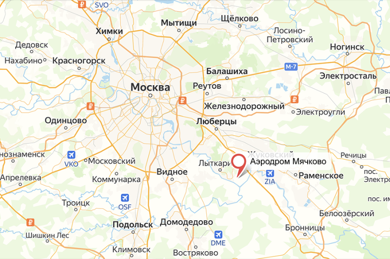 В Подмосковье разбился легкомоторный самолет