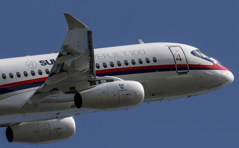 В Подмосковье упал «Суперджет» без пассажиров