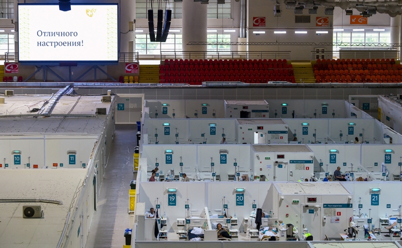 В России впервые с июня выявили менее 23 тыс. случаев заражения COVID