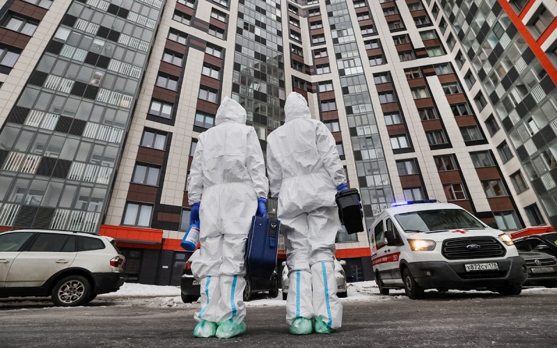 В России выявили 180 тыс. случаев COVID при падении числа госпитализаций