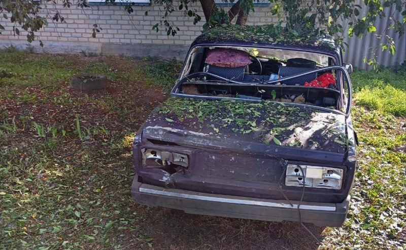 В Ростовской области из-за атаки дронов загорелось дизтопливо на