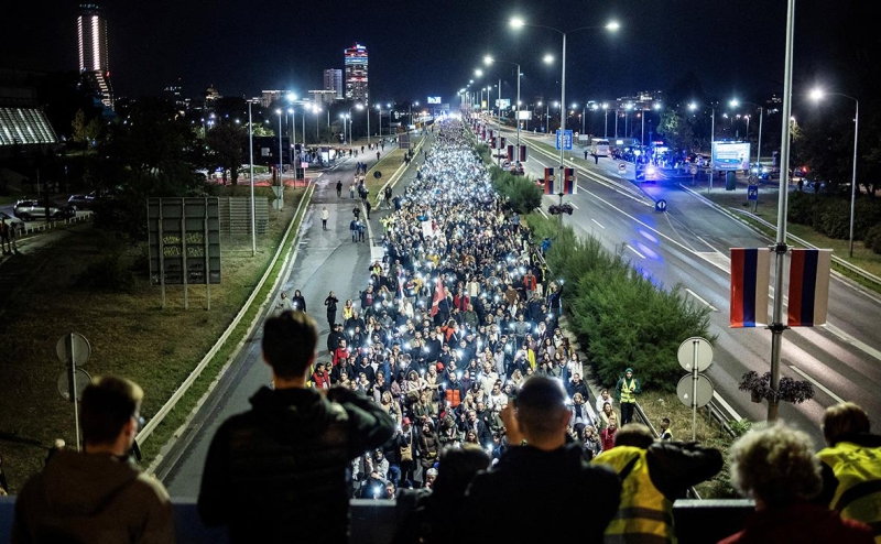 В Сербии на 1 ноября запланированы массовые протесты против Вучича