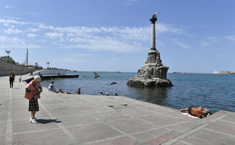 В Севастополе сбили беспилотник