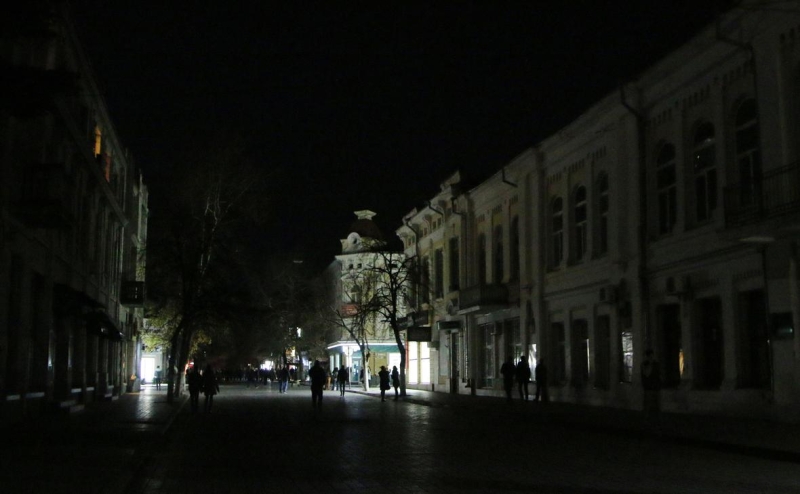 В Симферополе восстановили электроснабжение спустя четыре часа