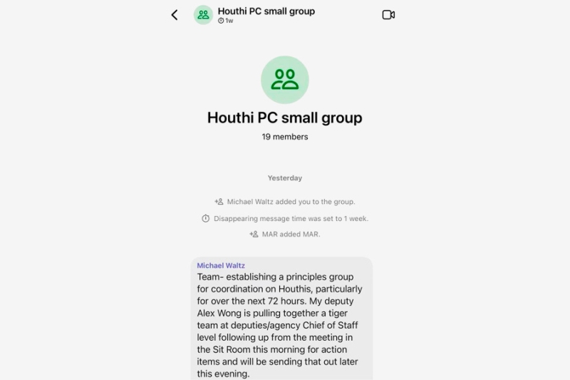 В США и Йемене стали чаще скачивать Signal после скандала с Уолтцем