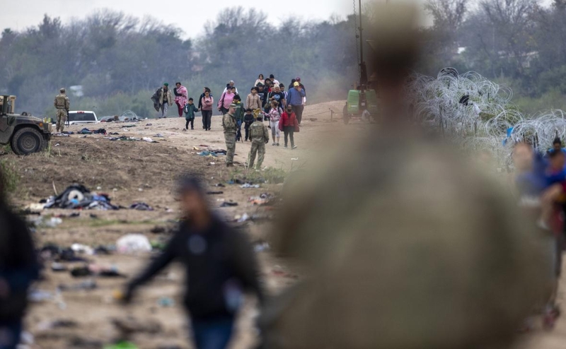 В США зафиксировали рекордное с 2000 года число  мигрантов из Мексики