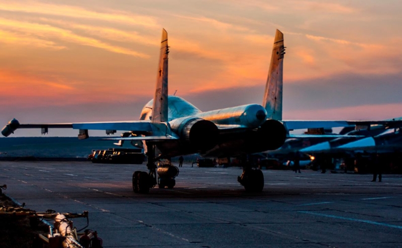 В Волгоградской области упал Су-34