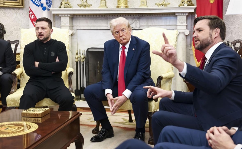 Вэнс опроверг, что спор Зеленского и Трампа в Белом доме был