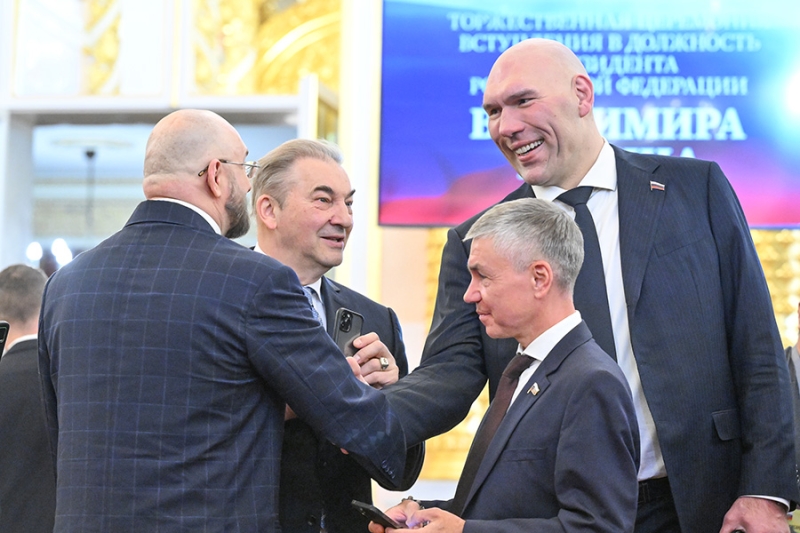 Владимир Путин в пятый раз вступил в должность президента России