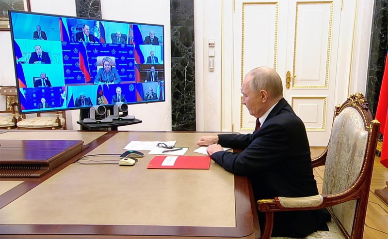 Владимир Путин впервые прокомментировал мирный план Трампа. Видео