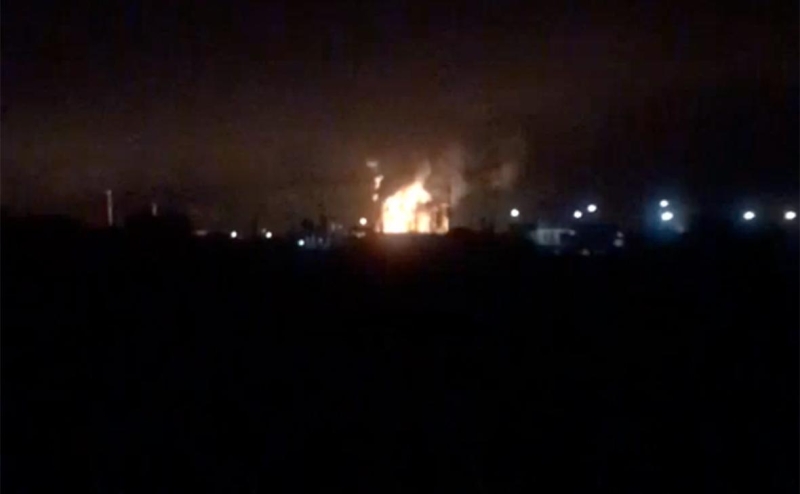 Власти сообщили об атаке на второй НПЗ на Кубани