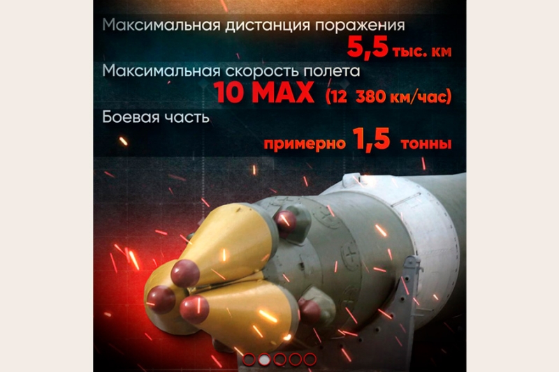 Власти сравнили мощность «Орешника» с «45 Хиросимами»