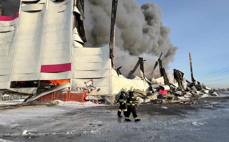 Власти заявили, что сгоревший склад Wildberries работал без разрешения