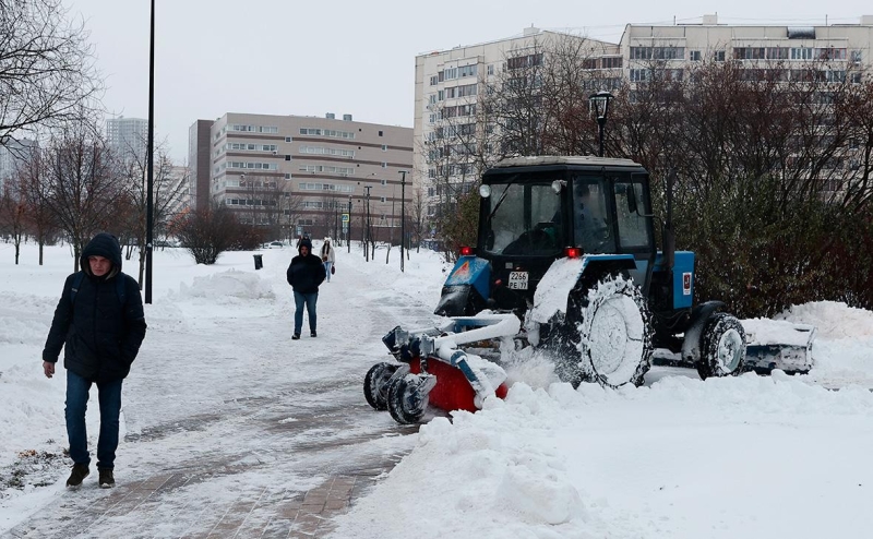 Воробьев заявил о мощнейшем со времен СССР снегопаде в Подмосковье