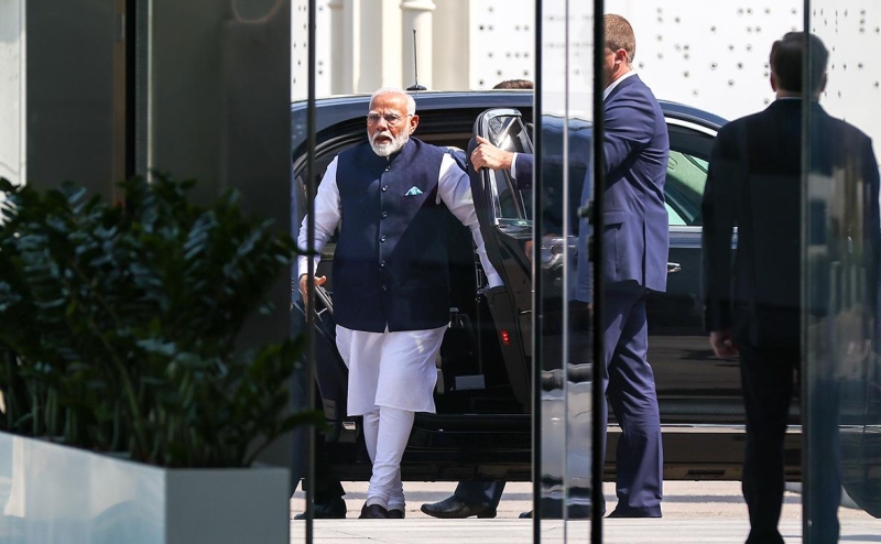 Встреча Путина и Моди. Трансляция