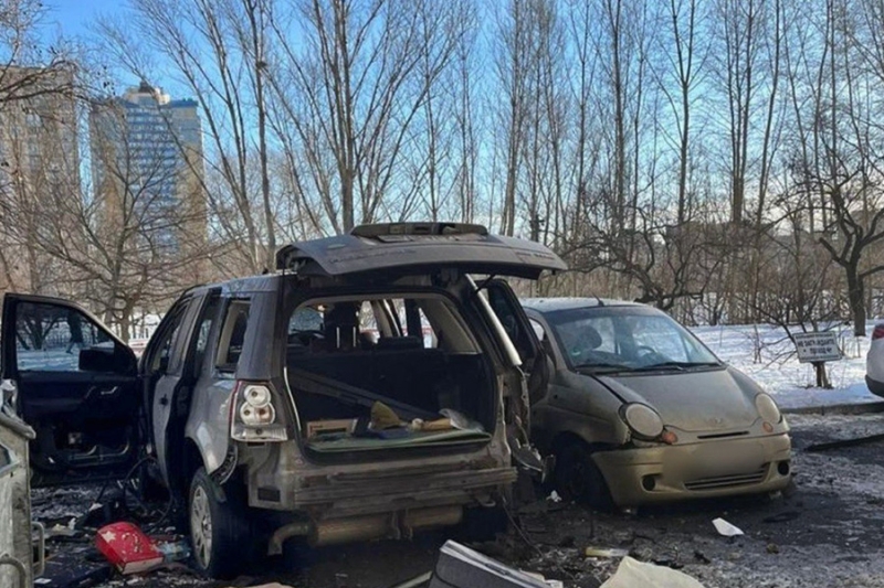 Взрыв автомобиля в Киеве квалифицировали как теракт