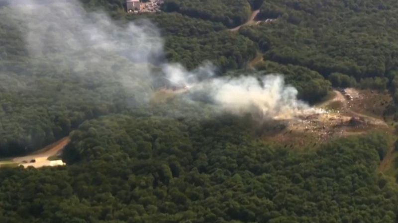 Взрыв прогремел на заводе взрывчатых веществ в США