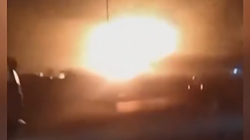 Взрывы в Йемене из-за ударов США. Видео