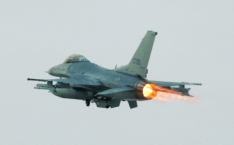 Yonhap сообщило о крушении американского F-16 в Южной Корее