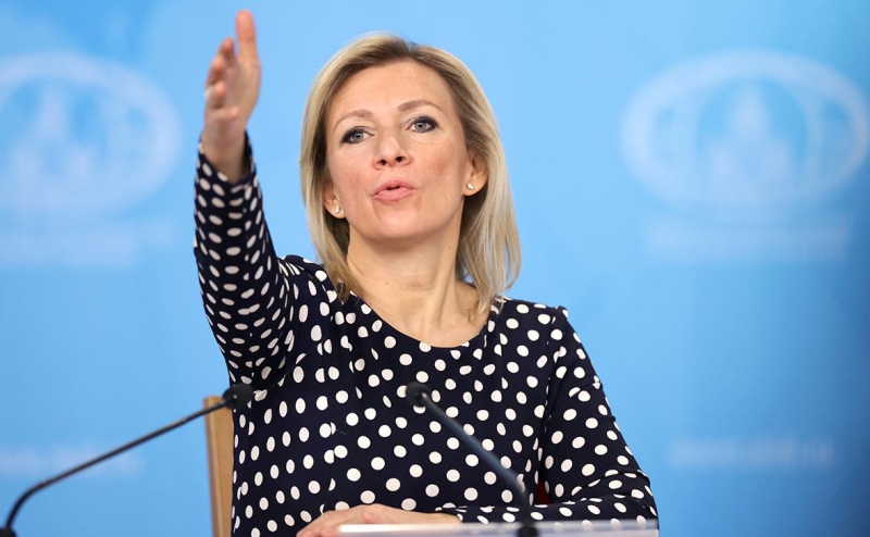 Захарова назвала агонией указ Зеленского об исторических землях