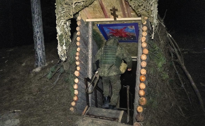 Зеленский назвал бога союзником Украины с шевроном на плече